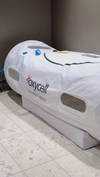 This looks relaxing… but it’s more than that it’s recovery on a cellular level🔥

Hyperbaric Oxygen Therapy (HBOT) floods your body with concentrated oxygen in a pressurized environment helping you hea